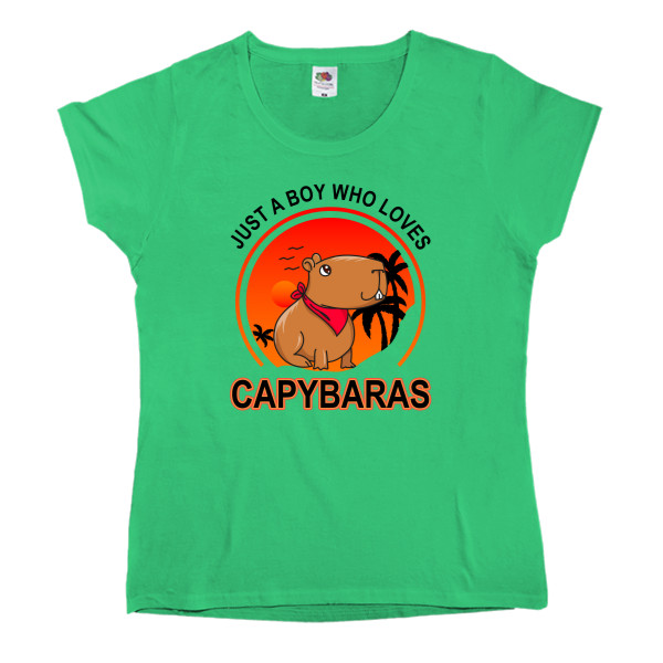 Just A Boy Who Loves Capybaras