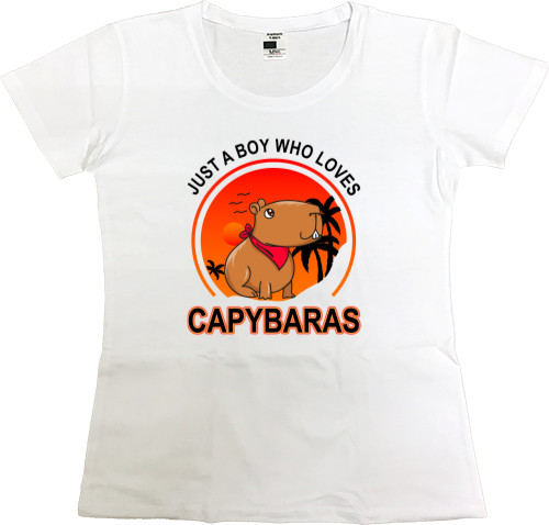 Just A Boy Who Loves Capybaras