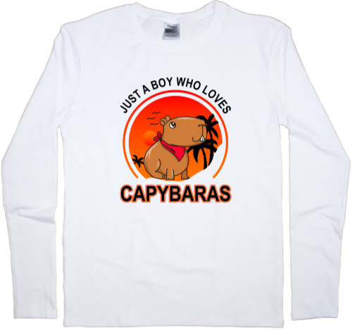 Just A Boy Who Loves Capybaras