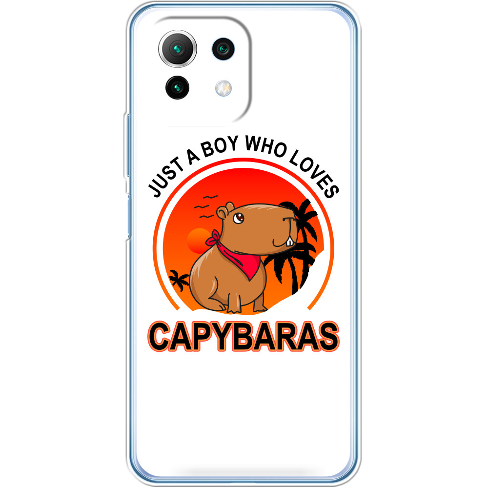 Just A Boy Who Loves Capybaras