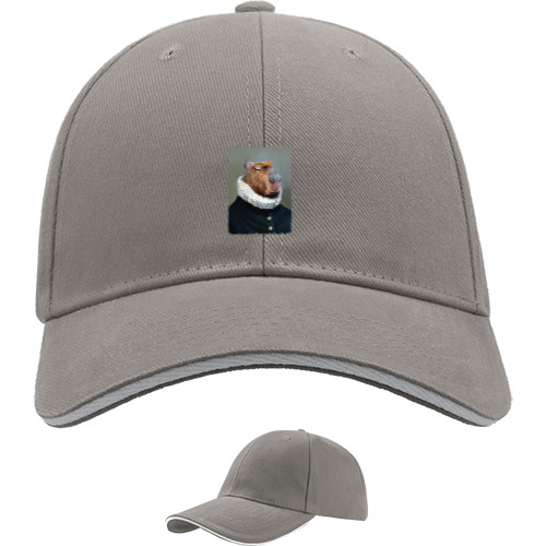 Sandwich Baseball Cap - Capybara of royal blood - Mfest