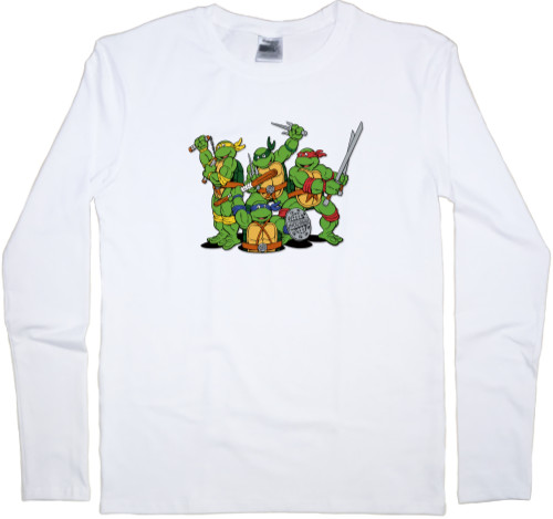 Kids' Longsleeve Shirt - Teenage Mutant Ninja Turtles 1 - Mfest