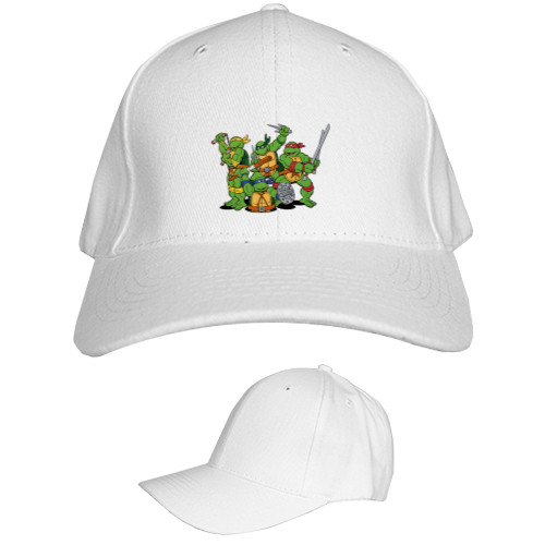 Kids' Baseball Cap 6-panel - Teenage Mutant Ninja Turtles 1 - Mfest