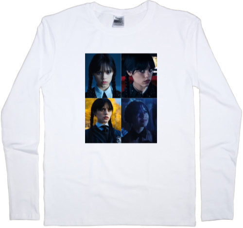 Kids' Longsleeve Shirt - Wednesday Addams - Mfest