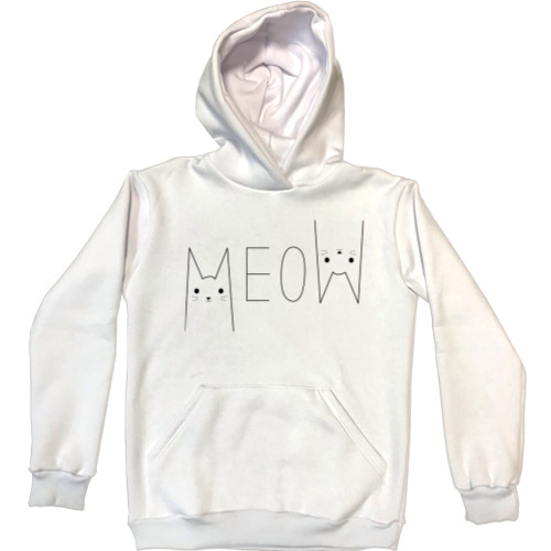 Unisex Hoodie - Meow - Mfest