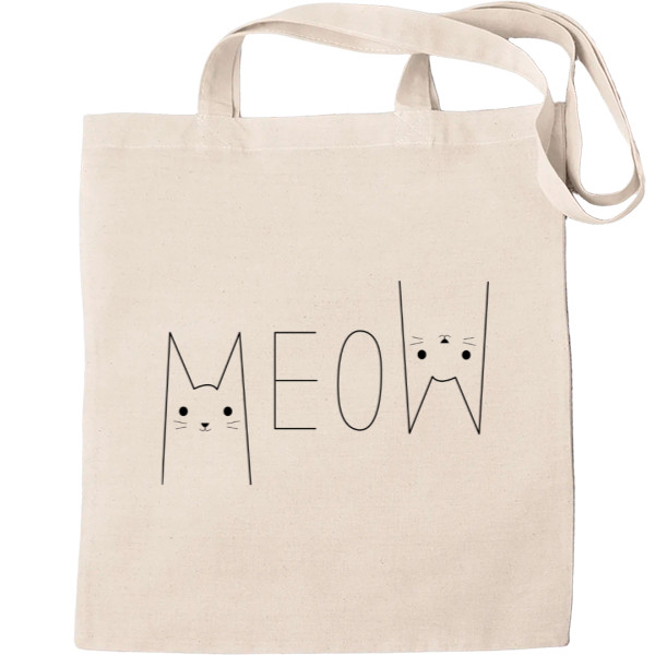 Tote Bag - Meow - Mfest