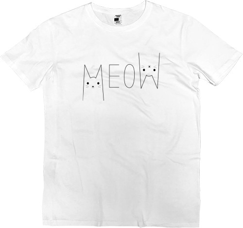 Men’s Premium T-Shirt - Meow - Mfest