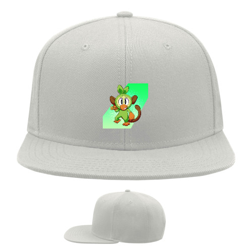 Snapback Baseball Cap - Pokemon Grookey - Mfest