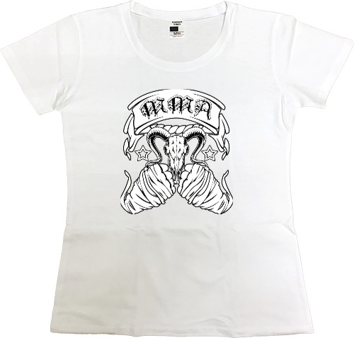 Women's Premium T-Shirt - MMA - Mfest