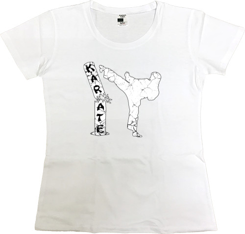 Women's Premium T-Shirt - Karate - Mfest