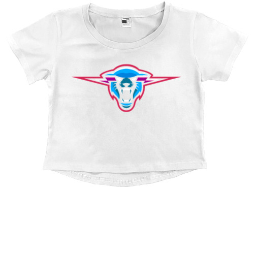 Kids' Premium Cropped T-Shirt - MrBeast - Mfest