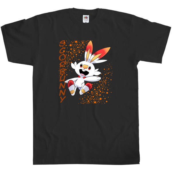 Kids' T-Shirt Fruit of the loom - Pokémon Scorbunny - Mfest