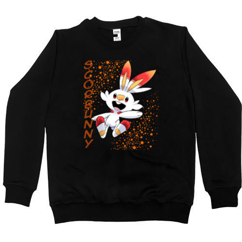 Men’s Premium Sweatshirt - Pokémon Scorbunny - Mfest