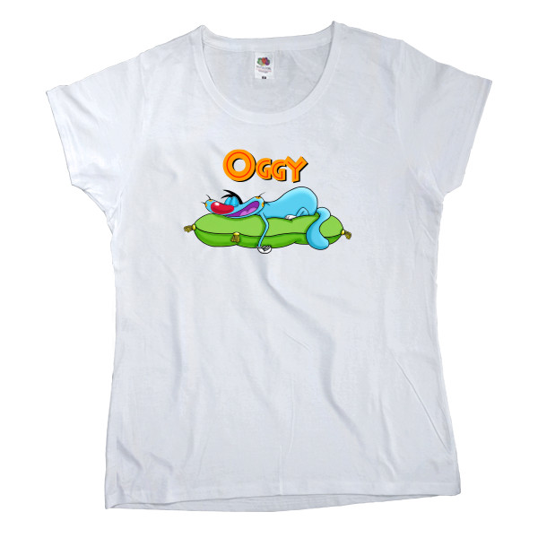 Women's T-shirt Fruit of the loom - Oggy - Mfest