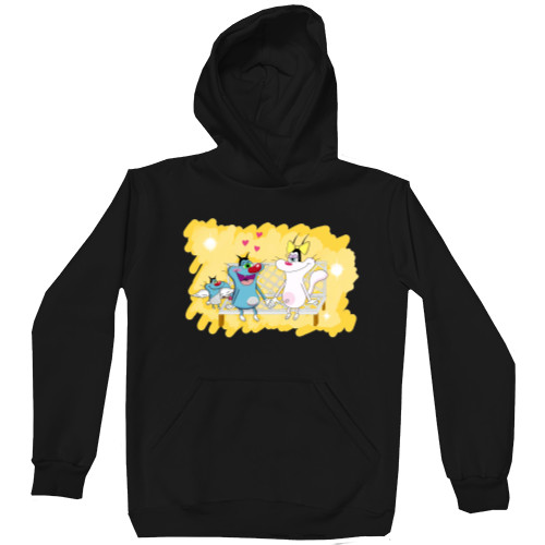 Unisex Hoodie - Oggy and Olivia - Mfest