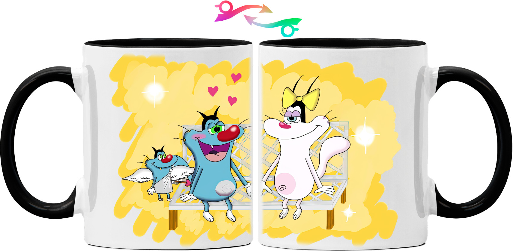 Mug - Oggy and Olivia - Mfest