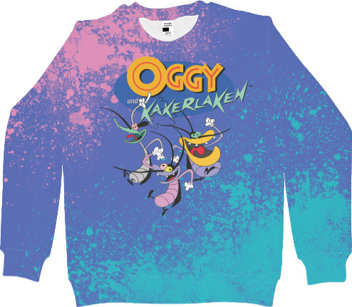 Women's Sweatshirt 3D - Joey  Marky and Dee Dee  - Mfest