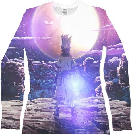 Women's Longsleeve Shirt 3D - Dr. stone / DOCTOR STONE 5 - Mfest