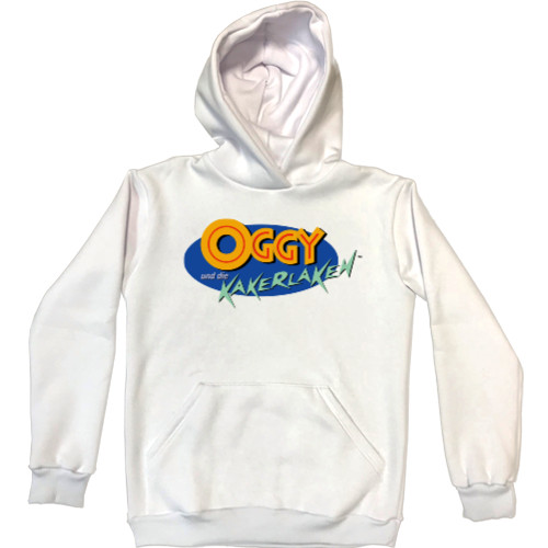 Unisex Hoodie - Oggy and cockroaches logo - Mfest