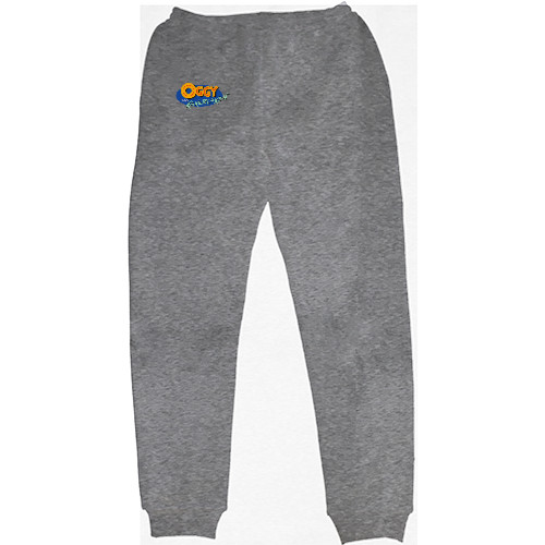 Men's Sweatpants - Oggy and cockroaches logo - Mfest