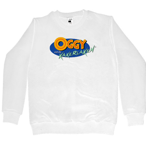 Women's Premium Sweatshirt - Oggy and cockroaches logo - Mfest