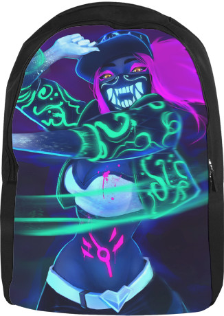 Backpack 3D - Akali K/DA - League of Legends (NEON) - Mfest