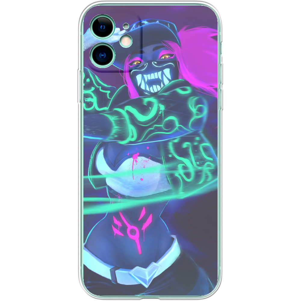 Чохол iPhone - Akali K/DA - League of Legends (NEON) - Mfest