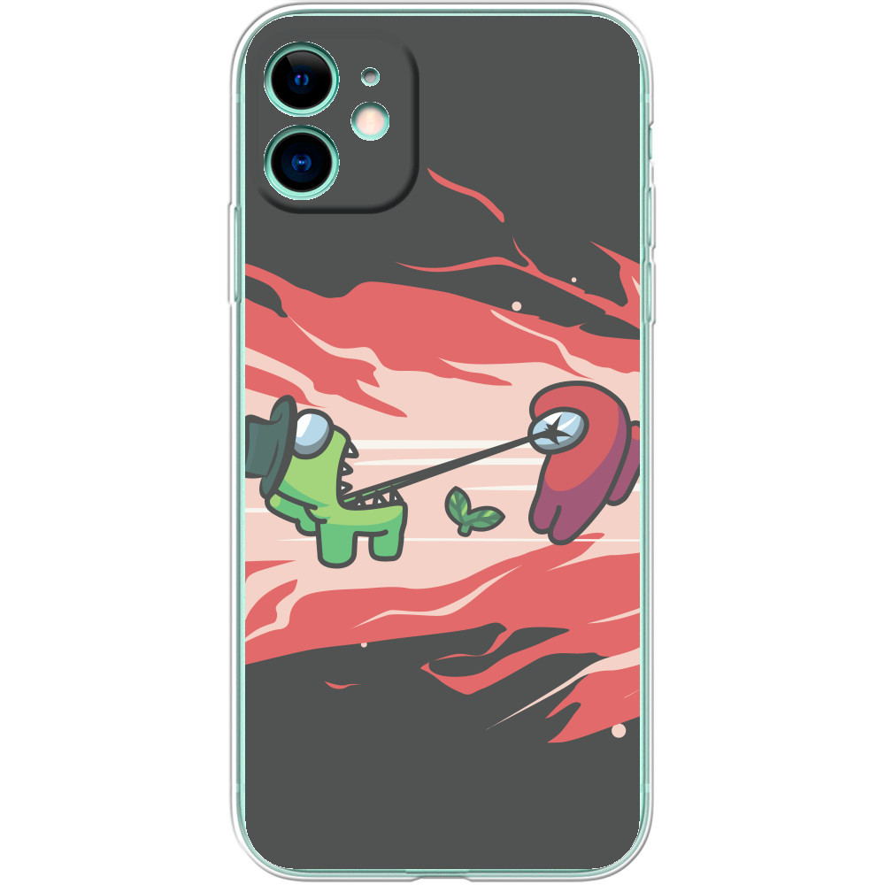 iPhone Case - Among Us - Green Killer - Red Victim - Mfest