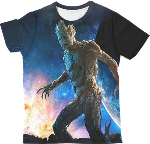 Man's T-shirt 3D - Guardians-of-the-Galaxy-6 - Mfest