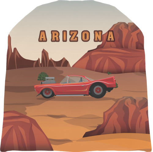 Hat 3D - ARIZONA - CAR (Arizona) - Mfest