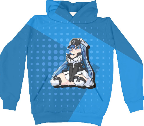 Unisex Hoodie 3D - Chibi Esdeath / Chibi Esdeath - Mfest