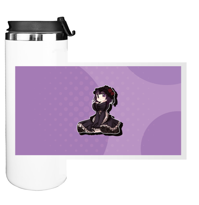 Water Bottle on Tumbler - Chibi Marin - Mfest