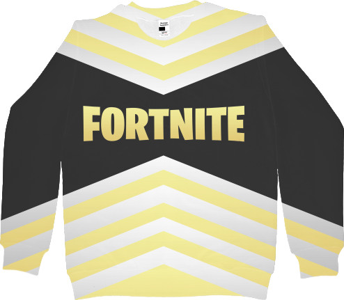 Women's Sweatshirt 3D - Fortnite 3D GOLD - Mfest