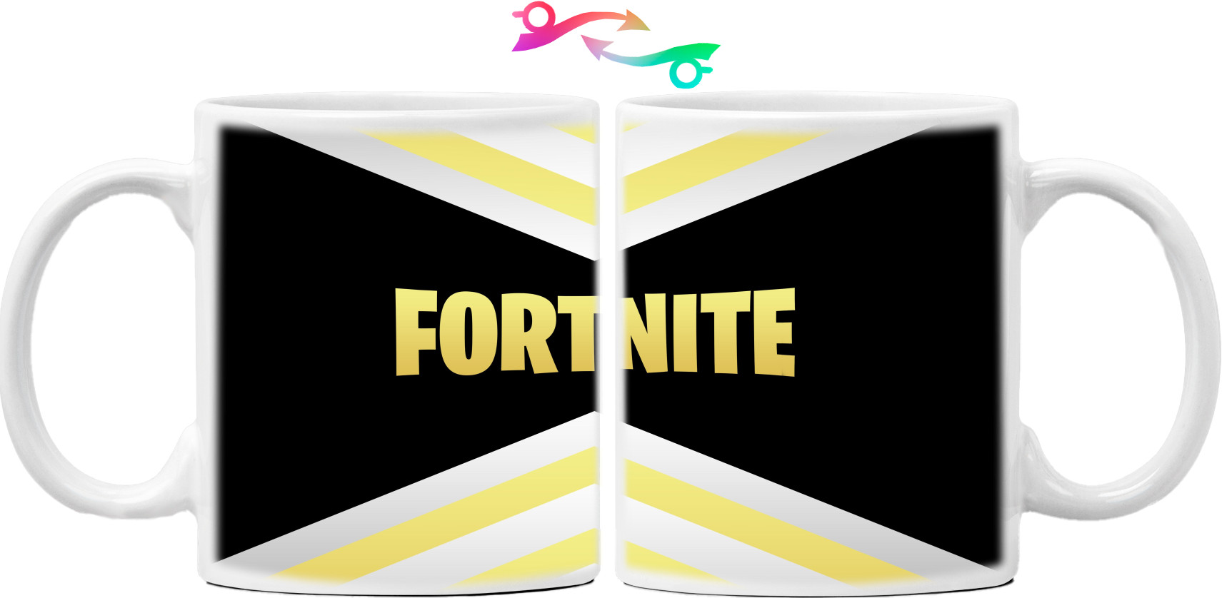 Mug - Fortnite 3D GOLD - Mfest