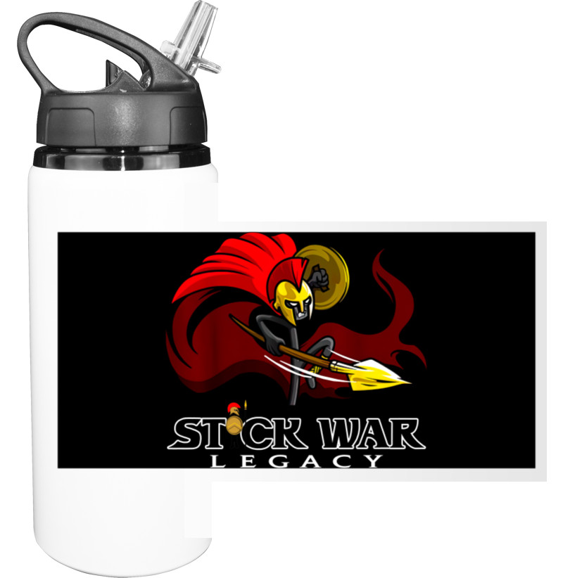 Sport Water Bottle - Stick War - Mfest