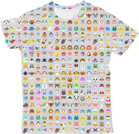 Man's T-shirt 3D - Animal Crossing 3 - Mfest