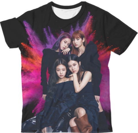 Man's T-shirt 3D - Blackpink 6 - Mfest