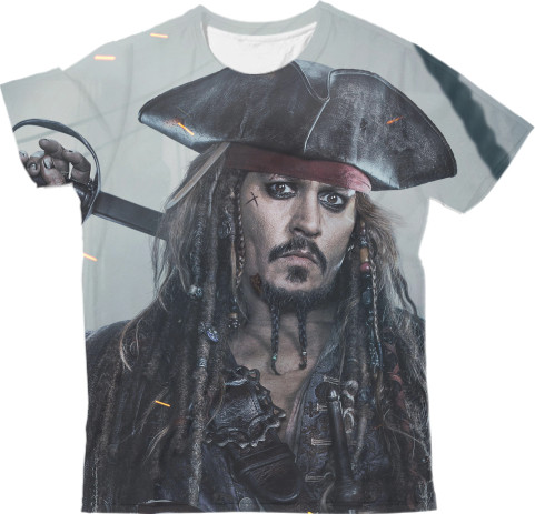 Man's T-shirt 3D - Johnny Depp - Mfest