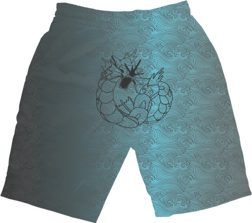 Men's Shorts 3D - POKEMON GYARADOS - Mfest