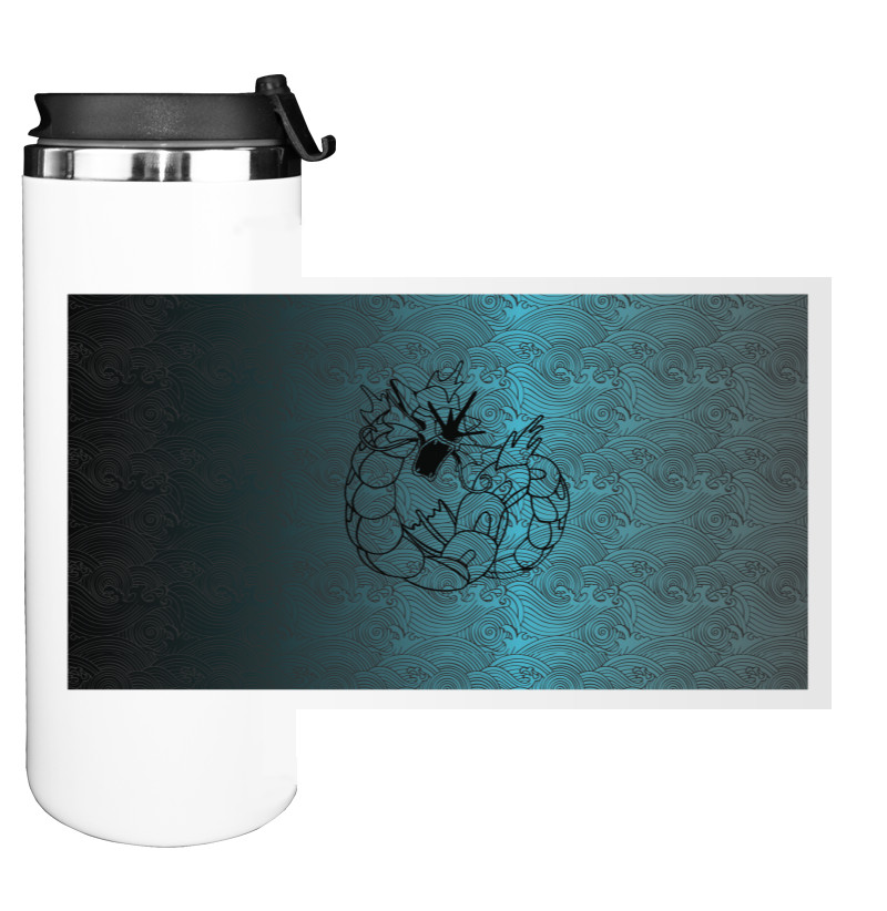 Water Bottle on Tumbler - POKEMON GYARADOS - Mfest