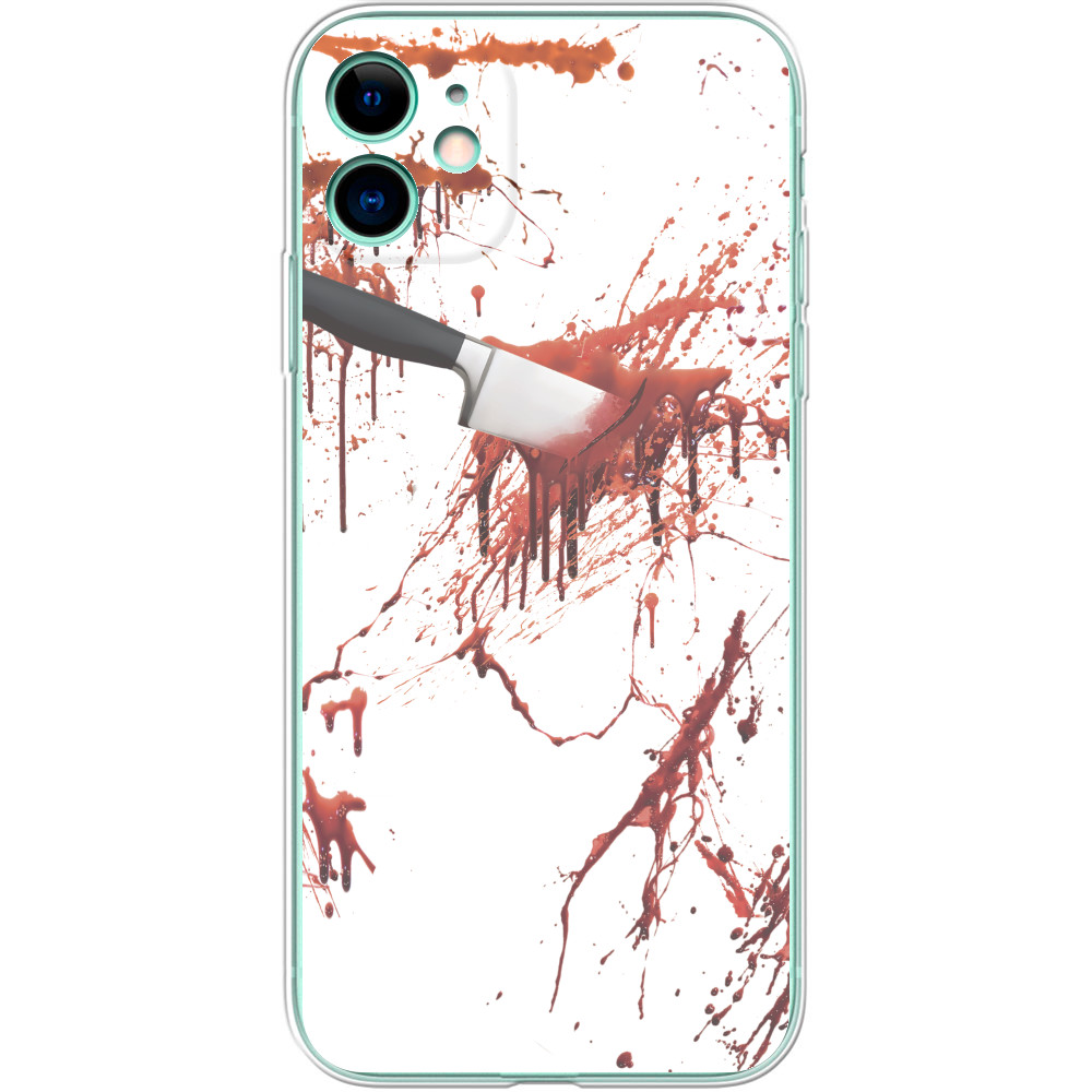 Чохол iPhone - Blood full - Mfest