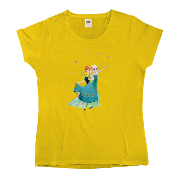 Women's T-shirt Fruit of the loom - Frozen - Mfest