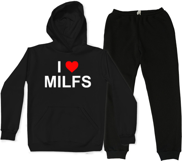 Костюм спортивный Женский - I Love milfs - Mfest