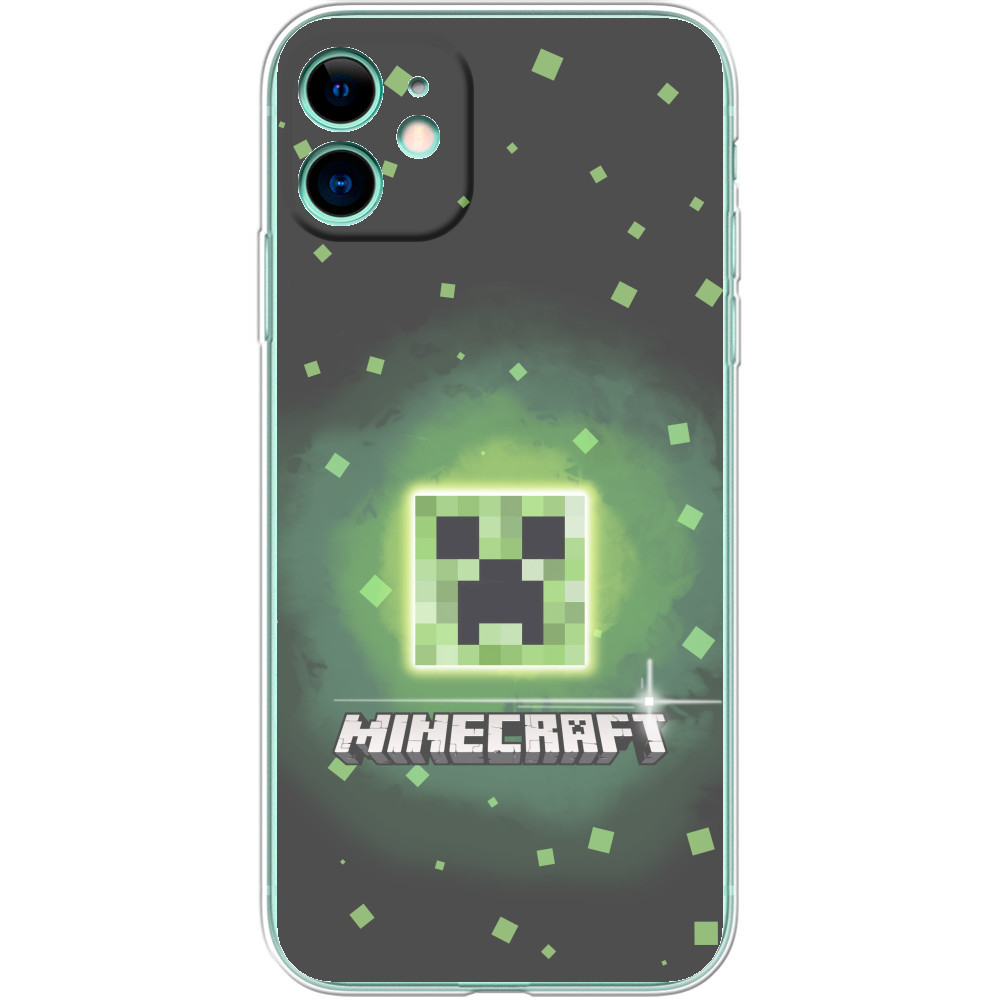 Чохол iPhone - Minecraft logo - Mfest