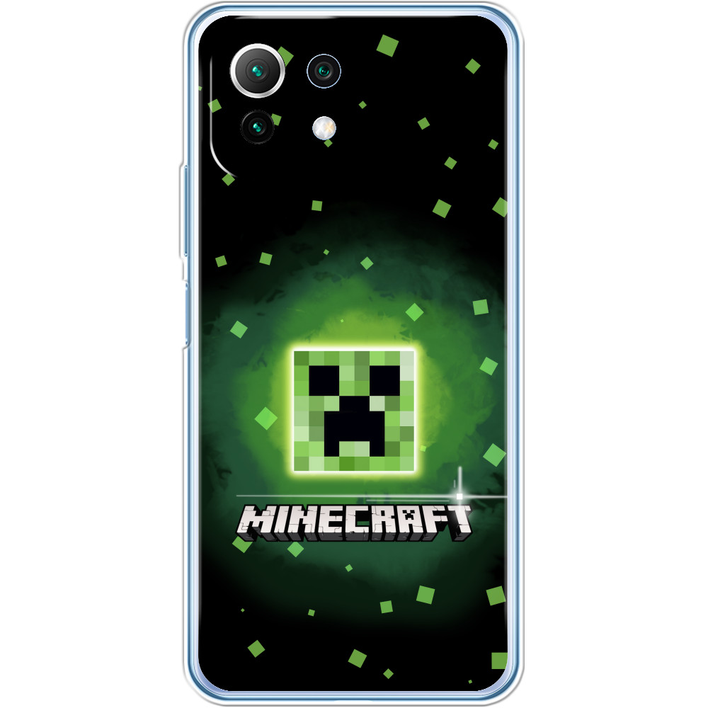 Чохол Xiaomi - Minecraft logo - Mfest