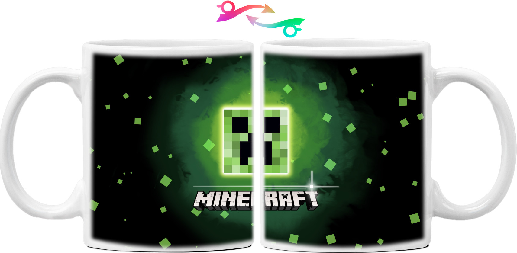 Mug - minecraft logo - Mfest