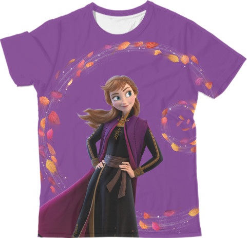 Man's T-shirt 3D - Frozen / Frozen Anna 2 - Mfest