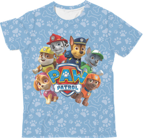 Man's T-shirt 3D - Paw Patrol 3 - Mfest