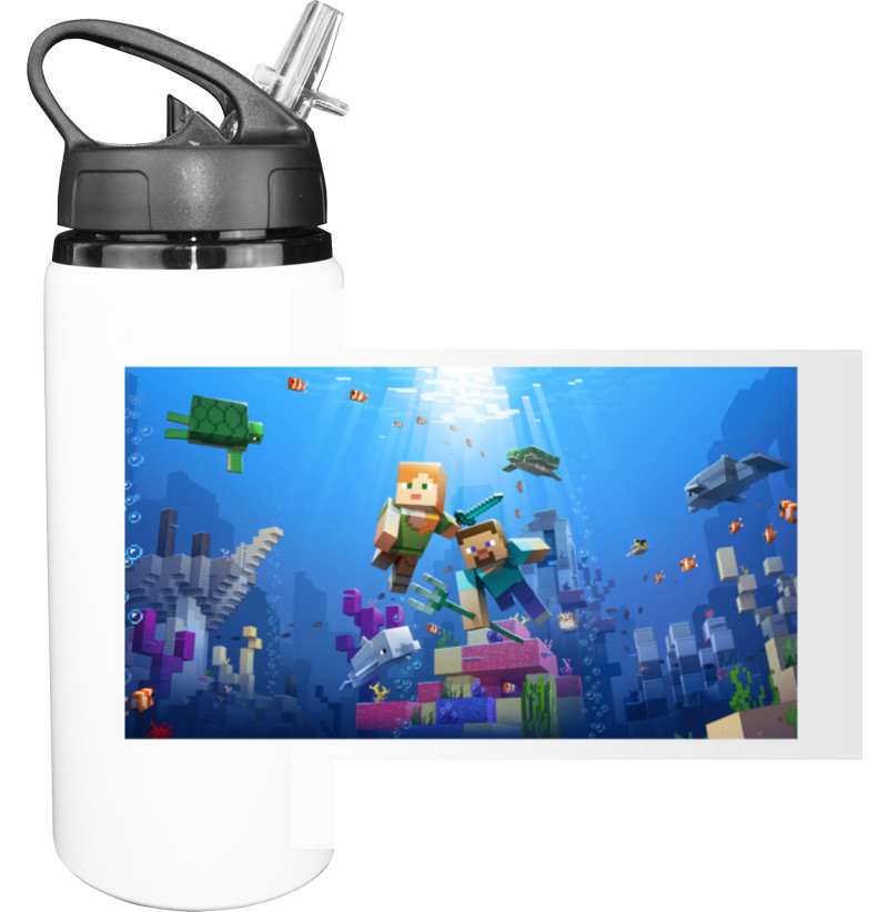 Sport Water Bottle - Minecraft 31 - Mfest