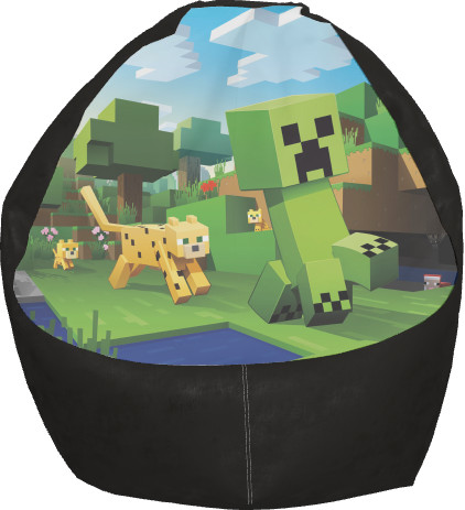 Bean Bag Chair - Minecraft 14 - Mfest